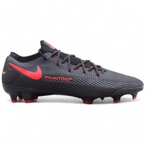 Nike Phantom GT Pro FG Soccer Cleats Black Chili Red Mens Size 11 US CK8451-060